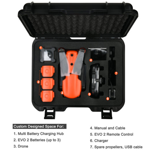 Autel Robotics Rugged Hard Case for EVO II Drones - CASE ONLY