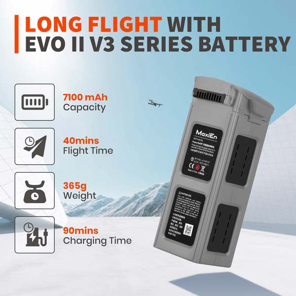 Autel Robotics EVO II Drone Battery 7100mAh - Grey